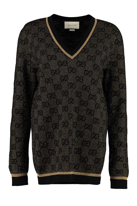 gucci sweater different|Gucci sweater on blackish.